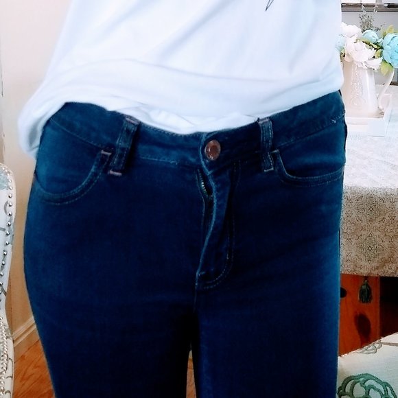 American Eagle Super Skinny Denim Jeggings Jeans size 2 - Picture 5 of 11